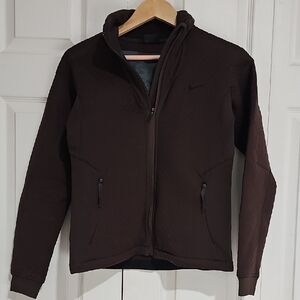 Nike Sphere Thermal Brown Full-Zip Jacket Size M